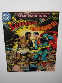 DC Comics Superman vs. Muhammad Ali 1st print! Adams! comic book