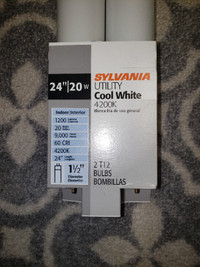 Sylvania fluorescent 2 T12 24" Bulbs