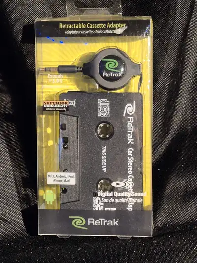 Retractable Cassette Adapter, View more