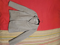 Zara boys suit size 13-14 grey. $100 obo
