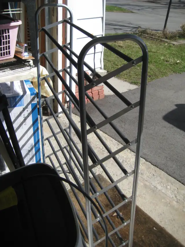 FS: 4 drawer file cabinet, metal shelves, floor lamp (new) etc. in Storage & Organization in Ottawa - Image 4