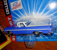 1959 CHEVY EL CAMINO Blue/white 1998 NEW collectible 1/43 scale