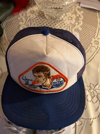 Wayne Gretzky Edmonton Oilers collectable hat 