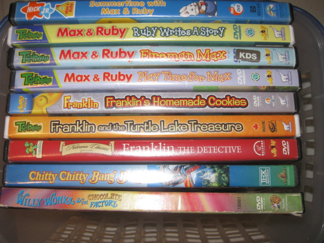 Max  Ruby Chitty Bang Willy Wonka Chocolate Factory DVD in CDs, DVDs & Blu-ray in Brantford