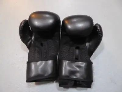 Kickboxing Boxing Gloves "I Love Kickboxing" Adult 12oz Black, View more