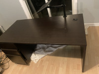 Desk dark brown