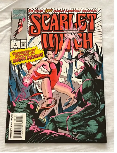 Marvel Comics Scarlet Witch#1 comic book, View more