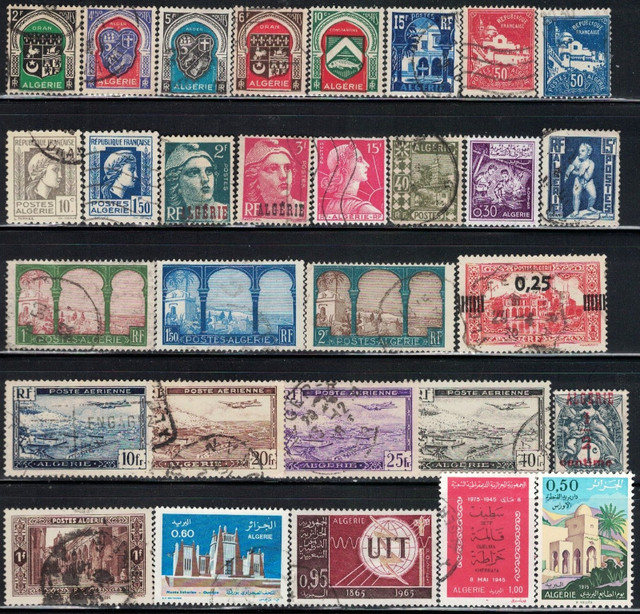 Algeria Stamps, 30 Different in Arts & Collectibles in Mississauga / Peel Region