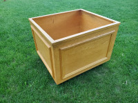 Firewood Storage Box on wheels