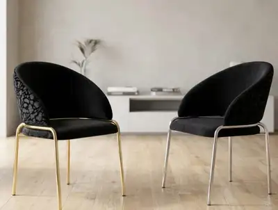Luxury Modern Dining Chair | Premium Upholstered Accent Chair, View more
