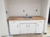 Free Cupboard, countertop, sink,  and faucet