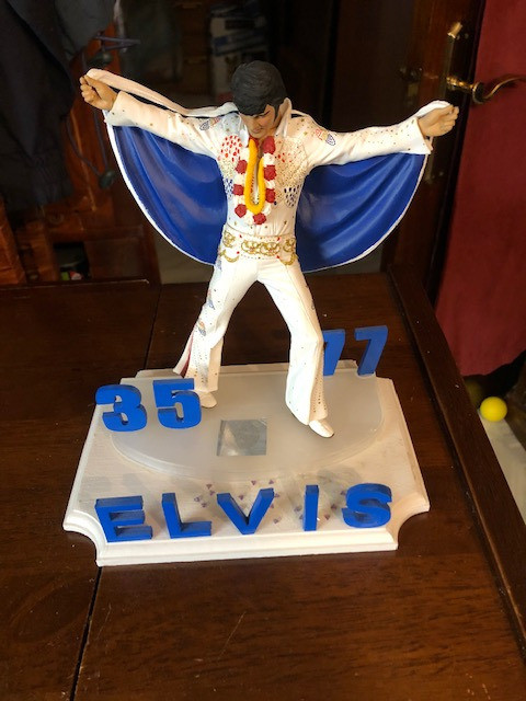 RARE ELVIS FIGURE ON HANDMADE STAND! in Arts & Collectibles in Mississauga / Peel Region