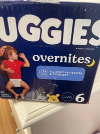 Huggies Overnight Diapers - size 6