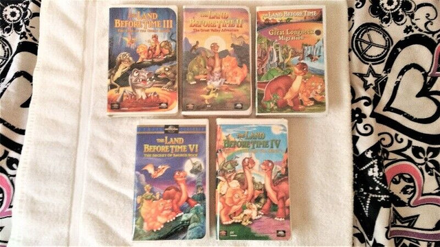 Kids VHS $10 all Movies Land Before Time .. Brampton in CDs, DVDs & Blu-ray in Mississauga / Peel Region
