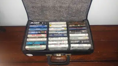 -24x assorted cassette tapes -good overall condition -MAKE AN OFFER Contact kijiji msngr