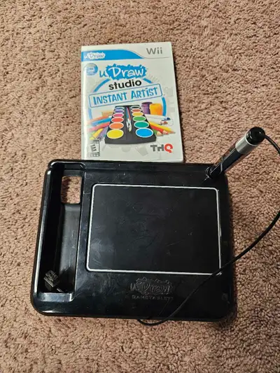 Game and draw gametablet Both work great For the wii or wiiu Pickup only, Red deer deerpark Cash onl...