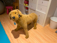 Melissa and Doug life size plush dog