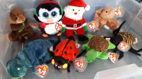 6 different Ty Beanie Babies- many collectible and rare