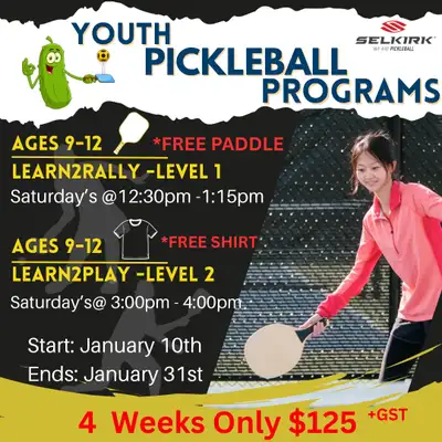 Youth pickleball , View more