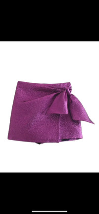Women high waisted shorts with bow