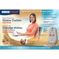 BRAND NEW Obusforme Shiatsu Deep Kneading massager with heat
