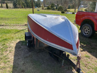 12 Ft Habercraft Aluminum Boat and Evinrude Outboard