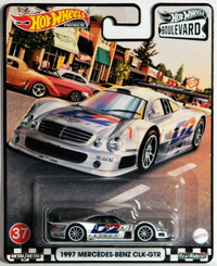 Hot Wheels Boulevard 1/64 1997 Mercedes-Benz CLK-GTR Diecast