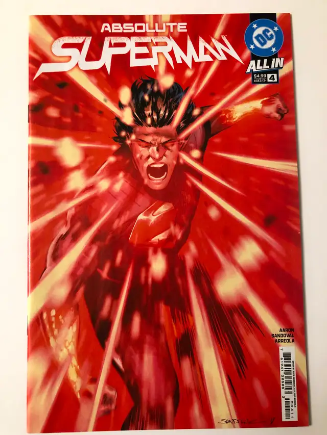 Absolute Superman #4 (2025) DC Comic Key issue NM65561401115650121