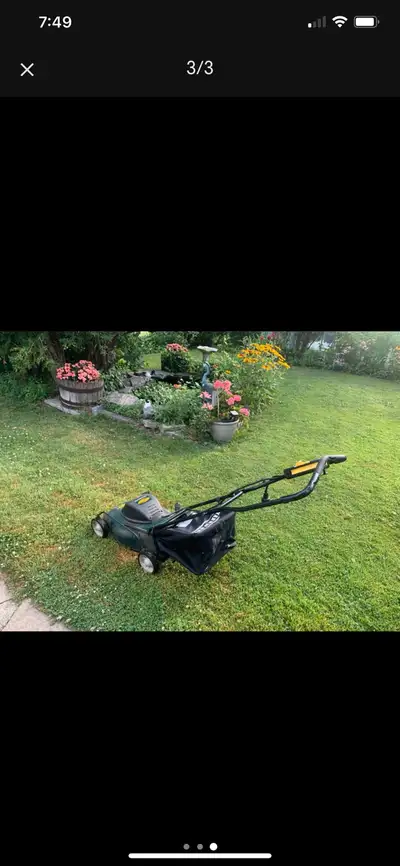 Electric lawnmower , View more