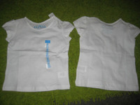 2 - Children's Place WHITE 'Perfect for A Princess Tee shirt'