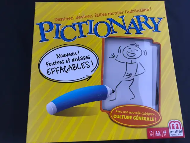 Pictionary - French board game  - New