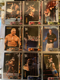 Wrestling card collection 