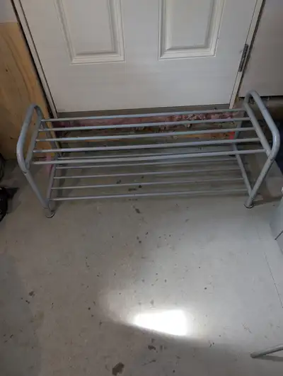 Metal Shoe Rack - 35 x 13 x 15 Inches, View more