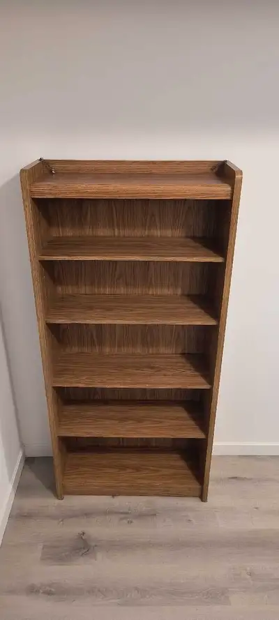 Wood Bookshelf (5 Shelf), View more
