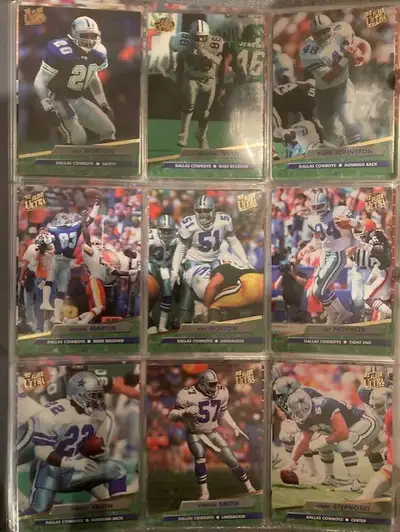 1992 Fleer Ultra football card set (450) with 14 insert cards, View more