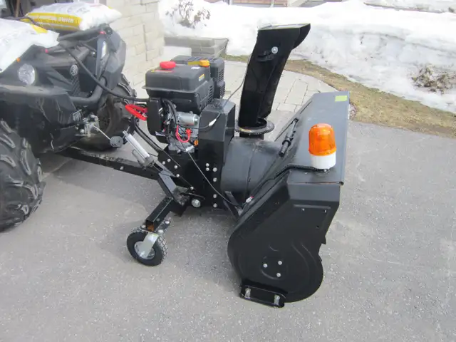 SNOW BLOWER FOR FRONT OF ATV in Snowblowers in Kawartha Lakes - Image 2