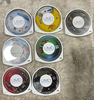 Sony PSP Games - 7 Total - Price Drop, View more