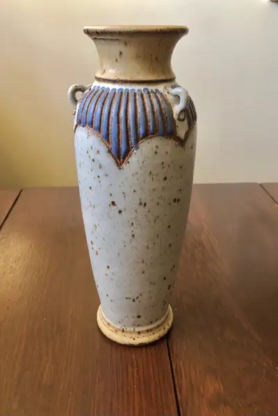 Vintage California Pottery Ceramic Decor Borggren Tall Vase , View more