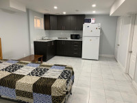 One studio apartment available for short term in Brampton