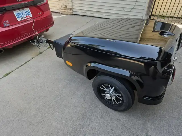 New FreeRider Fiberglass Motorcycle Trailer, Easy Pull in Cargo & Utility Trailers in Kitchener / Waterloo - Image 10
