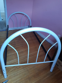 TWIN-SIZE BED FRAME (Like New)