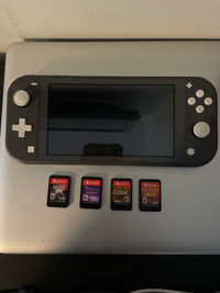 Nintendo switch with games 