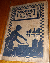 1915 Moffat Cookbook Original issue