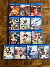 Various Sports PS4 Games