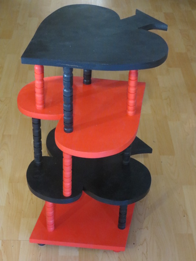 Card style step table (shelves) ., View more