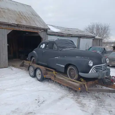 CAR RUNS GREAT, BODY OFF RESTORATION, NEW BODY MOUNTS...FLOOR PANS NEW..AS WELL AS TRUNK PAN..ALL ST...