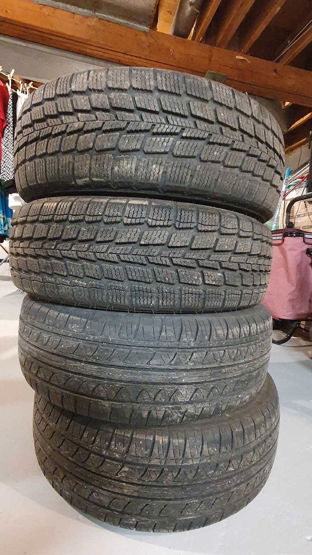 4 all season tires 205/65R16 - 2Firestone 2Fuzion - used great in Other in Kitchener / Waterloo - Image 2