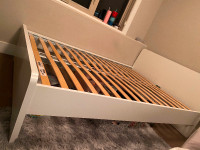 Full/Double IKEA bed. Solid, clean, in great shape