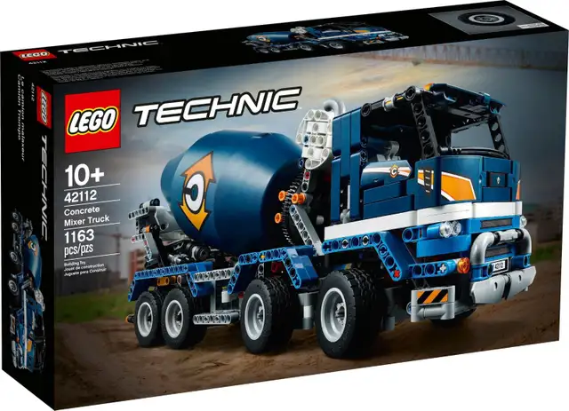 LEGO Technic 42112 Concrete Mixer Truck (2020) 1163 Pcs in Toys & Games in Edmonton - Image 2