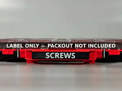 Milwaukee Packout Low-Profile Handle Label, View more